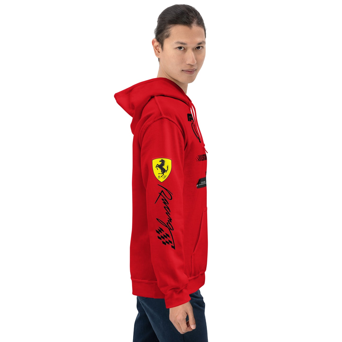 Felpa con Cappuccio Ferrari (Unisex)